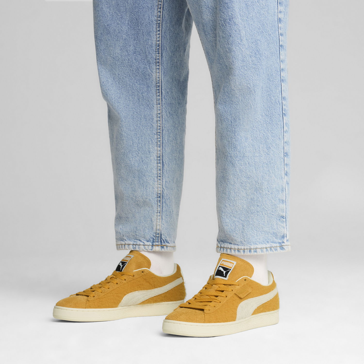 Кецове и обувки Puma Suede Mohair Жълто | 398707_01, 1