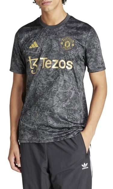 Фланелка adidas Originals adidas MUFC SR PM JSY 2023/24 Сиво | iq1566, 0