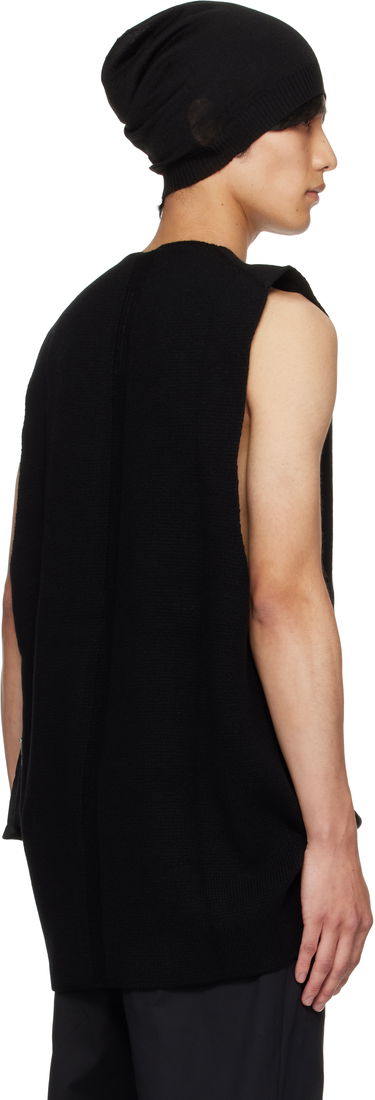 Потник Rick Owens Rick Owens Concordians V-Neck Tank Top Черно | RU02E1683 CHWSR, 2