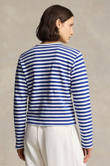 Пуловер Polo by Ralph Lauren Striped Cardigan Синьо | 211942806, 1