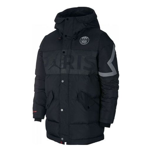 Парка Jordan Jordan x PSG Down Parka Jacket Черно | BQ8371-010