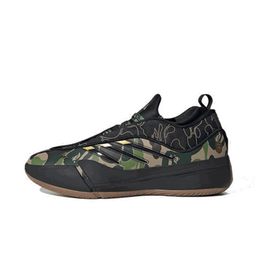 Кецове и обувки adidas Originals BAPE x Dame 9 "Black & Green" Черно | JH6358, 0