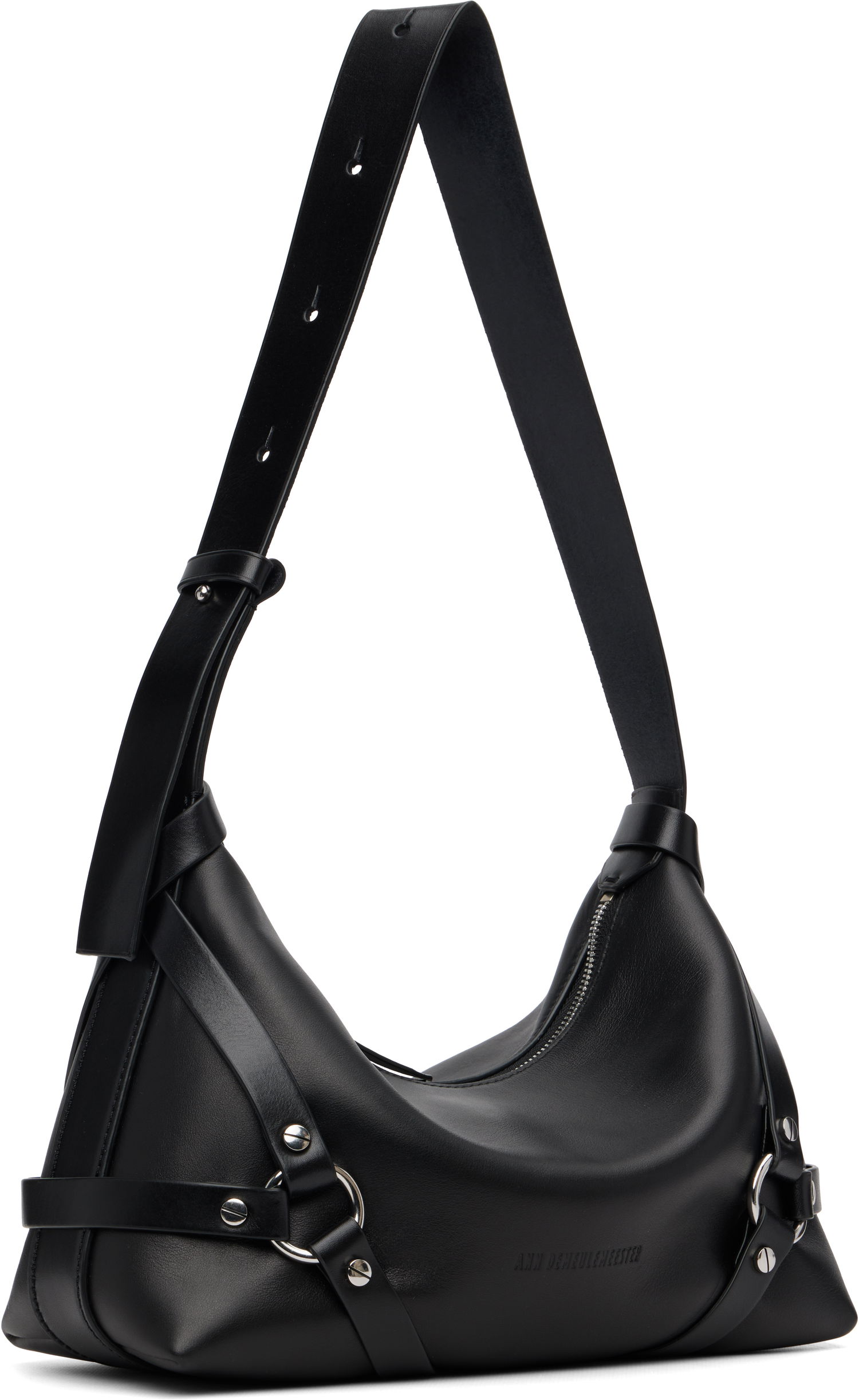 Чанта през рамо Ann Demeulemeester Ann Demeulemeester Tamar Small Leather Shoulder Bag Черно | 2520-W-SB55-LT176-099, 1