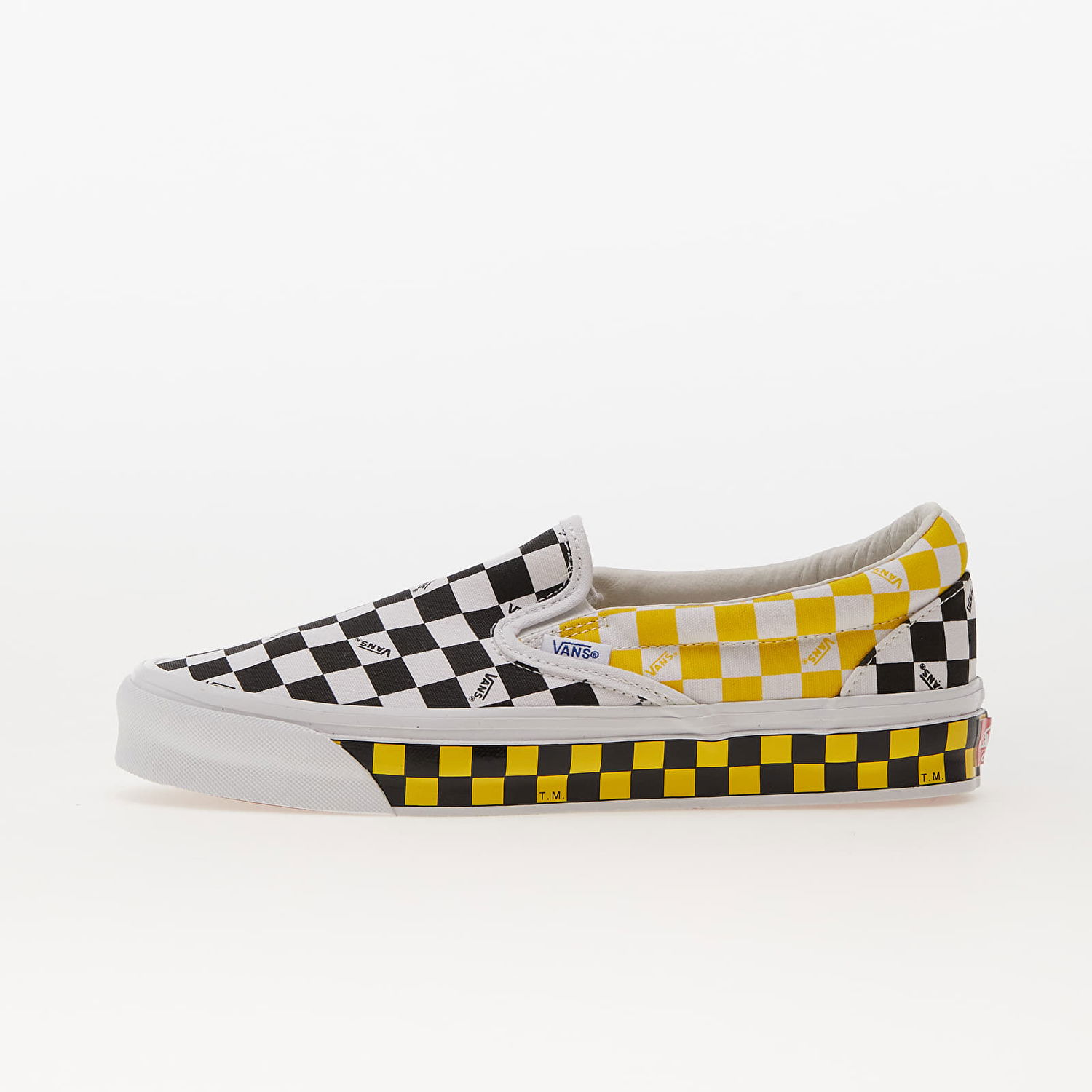 Кецове и обувки Vans OG Classic Slip-On LX Vault Checkerboard Черно | VN0A32QNY231, 0
