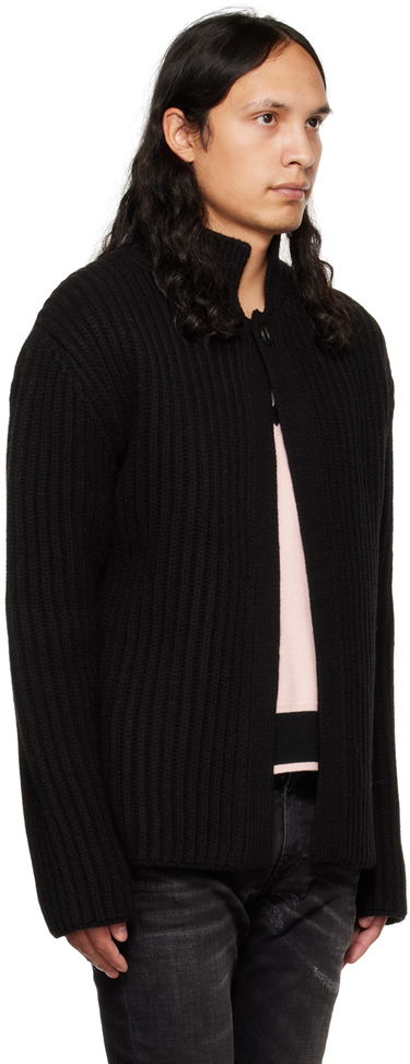 Пуловер We11done We11done Stand Collar Knit Cardigan Черно | WD-KC3-22-612-U-BK, 1