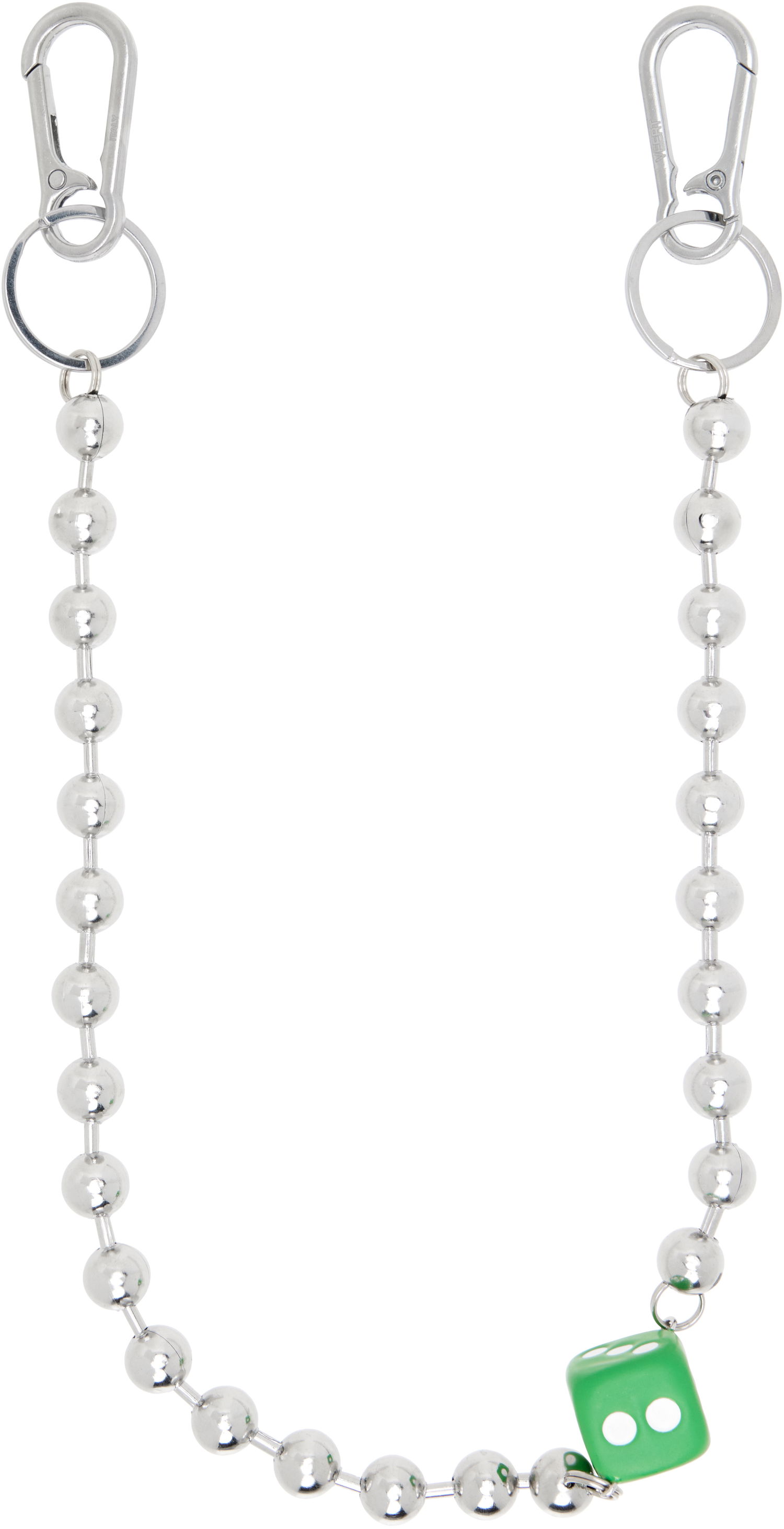 Ключодържатели VEERT VEERT Ball Dice Wallet Chain Keychain Зелено | KEYCH5, 1