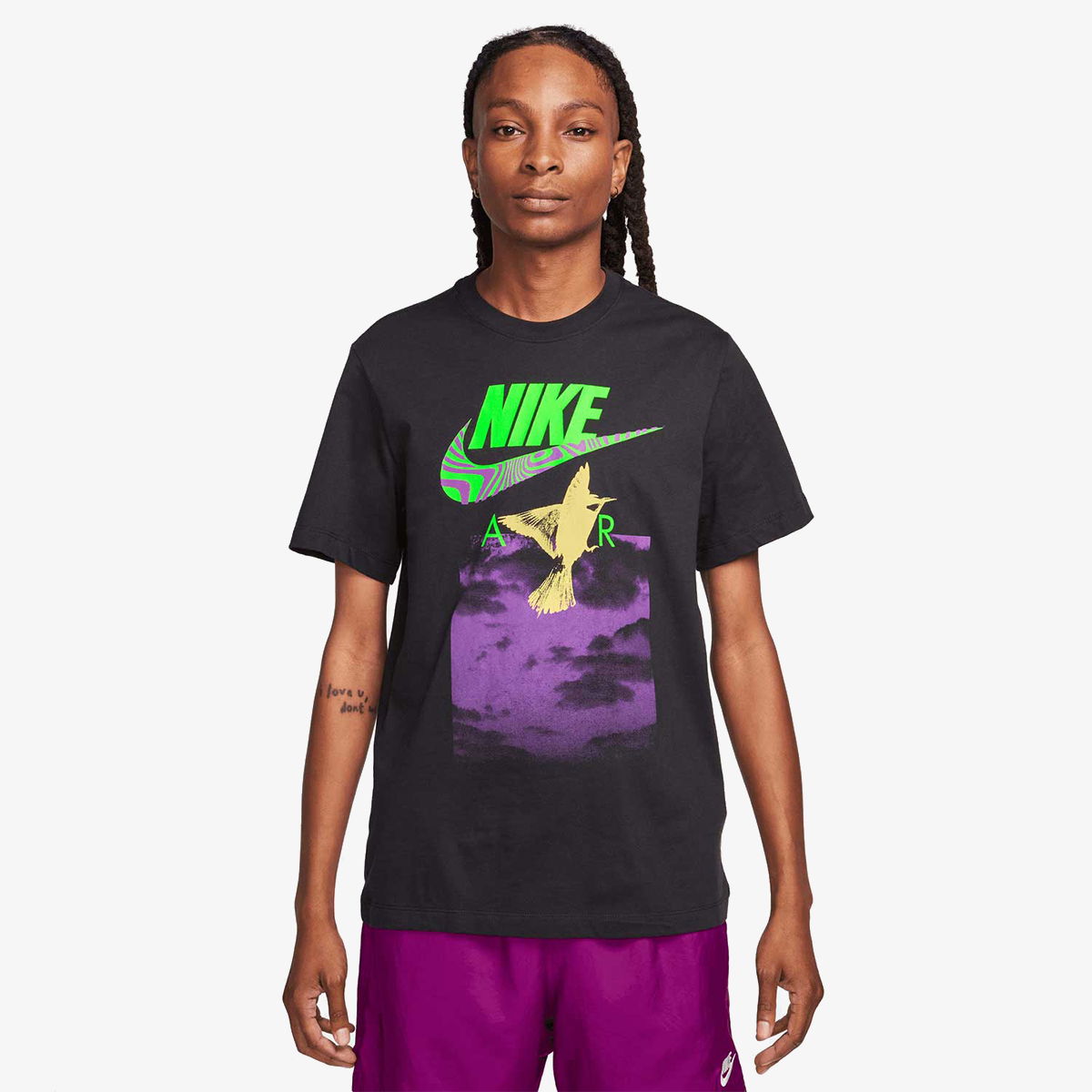 Тениска Nike U NSW TEE BRANDRIFF IN AIR Черно | FQ3774-010, 0