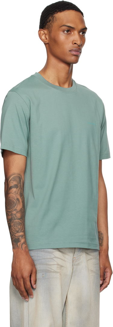 Тениска NORSE PROJECTS Norse Projects Johannes Organic Logo Print T-Shirt Зелено | N01-0684, 1