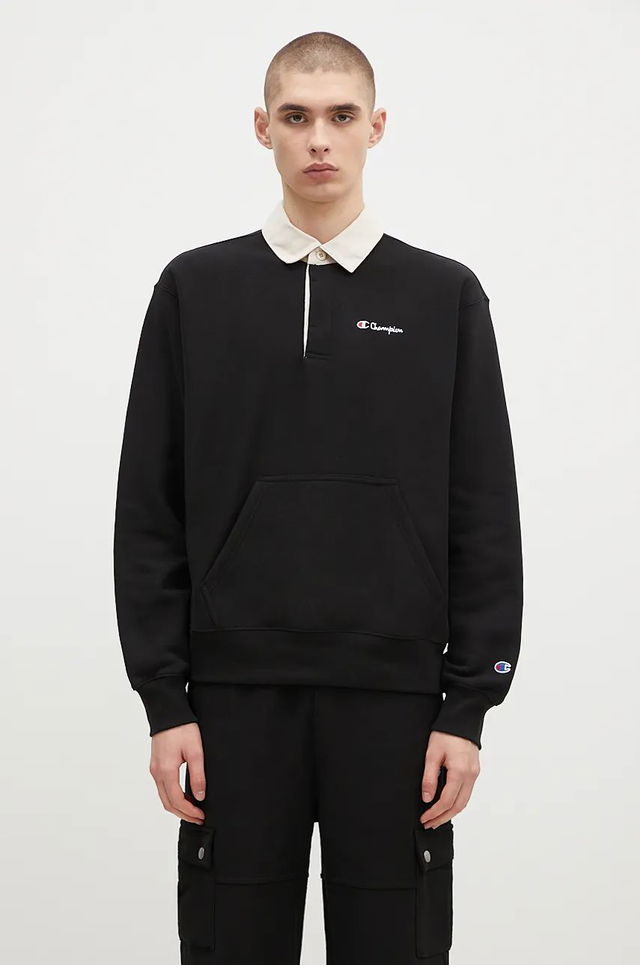 Polo Neck Sweatshirt