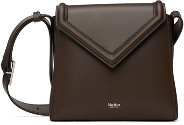 Чанта през рамо Max Mara MM Leather Shoulder Bag Кафяво | 2424516061600, 0