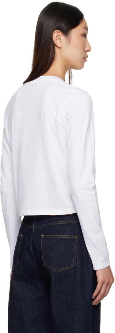 Тениска Loulou de Saison Loulou de Saison Masal Organic Cotton Long Sleeve T-Shirt Бяло | MASAL LDS, 2