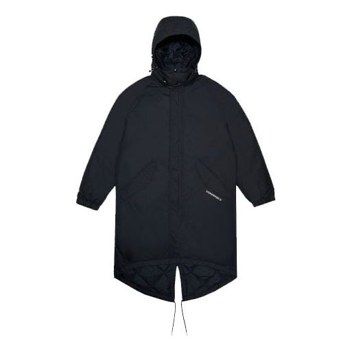 Парка Converse Long Down Trench Coat Черно | 10019985-A01