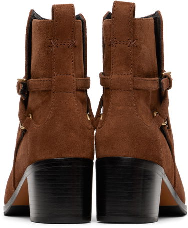 Облекло rag & bone Rag & Bone Suede Buckle Boots Кафяво | WFF22FF007F17, 1