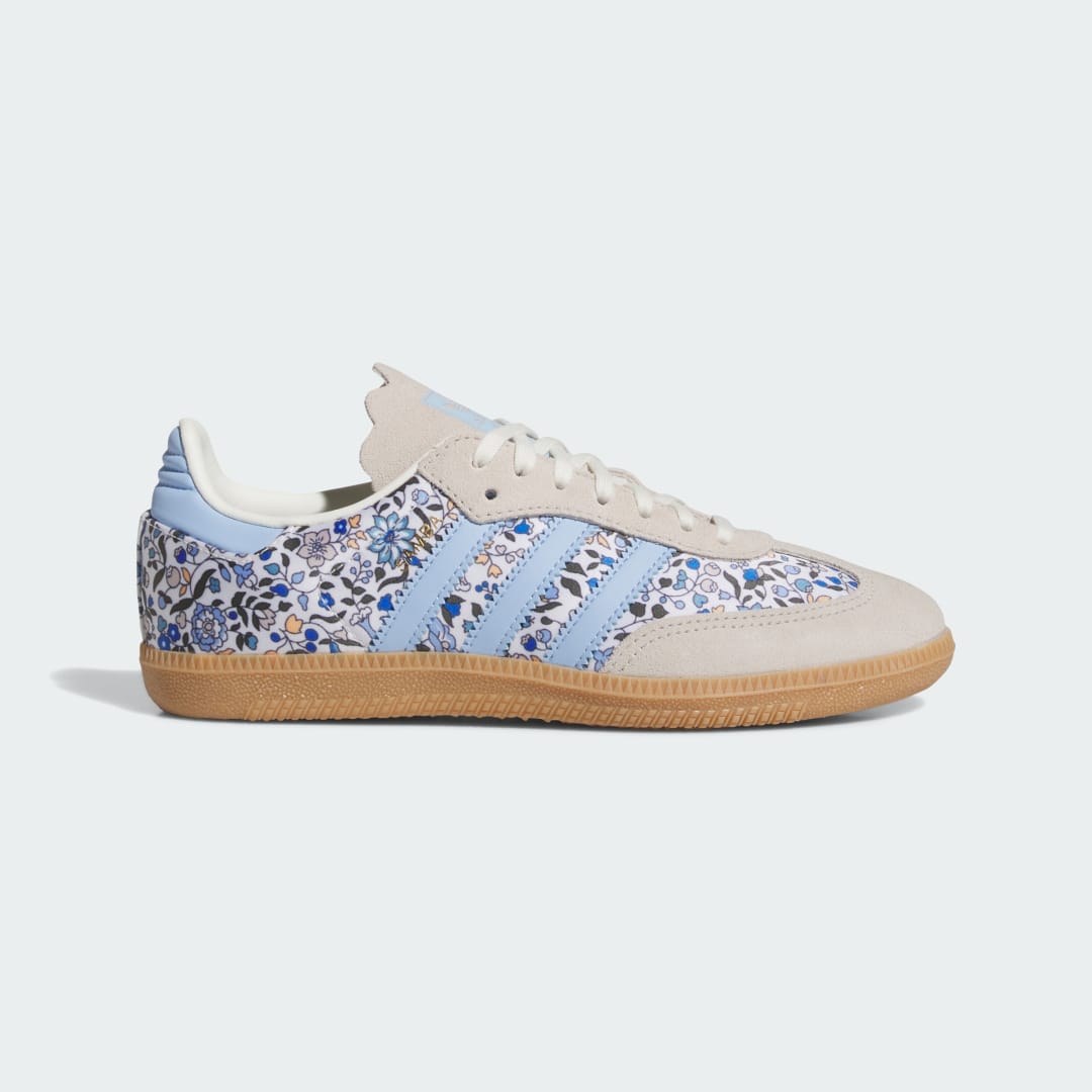 Кецове и обувки adidas Originals Samba OG x Liberty London Синьо | JP8080, 0