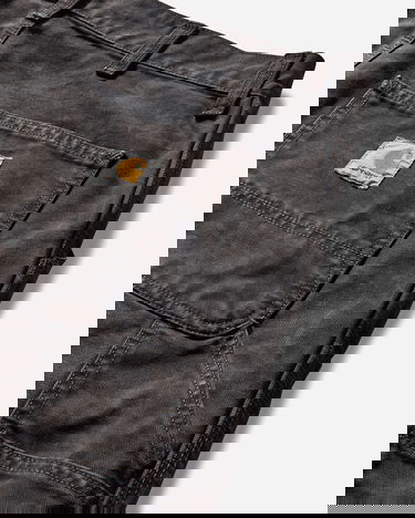 Карго панталони Carhartt WIP Double Knee Camo Pants Черно | I031501 3G3GD, 4