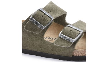 Кецове и обувки Birkenstock Arizona BS Thyme Narrow Fit Зелено | 1025047, 1