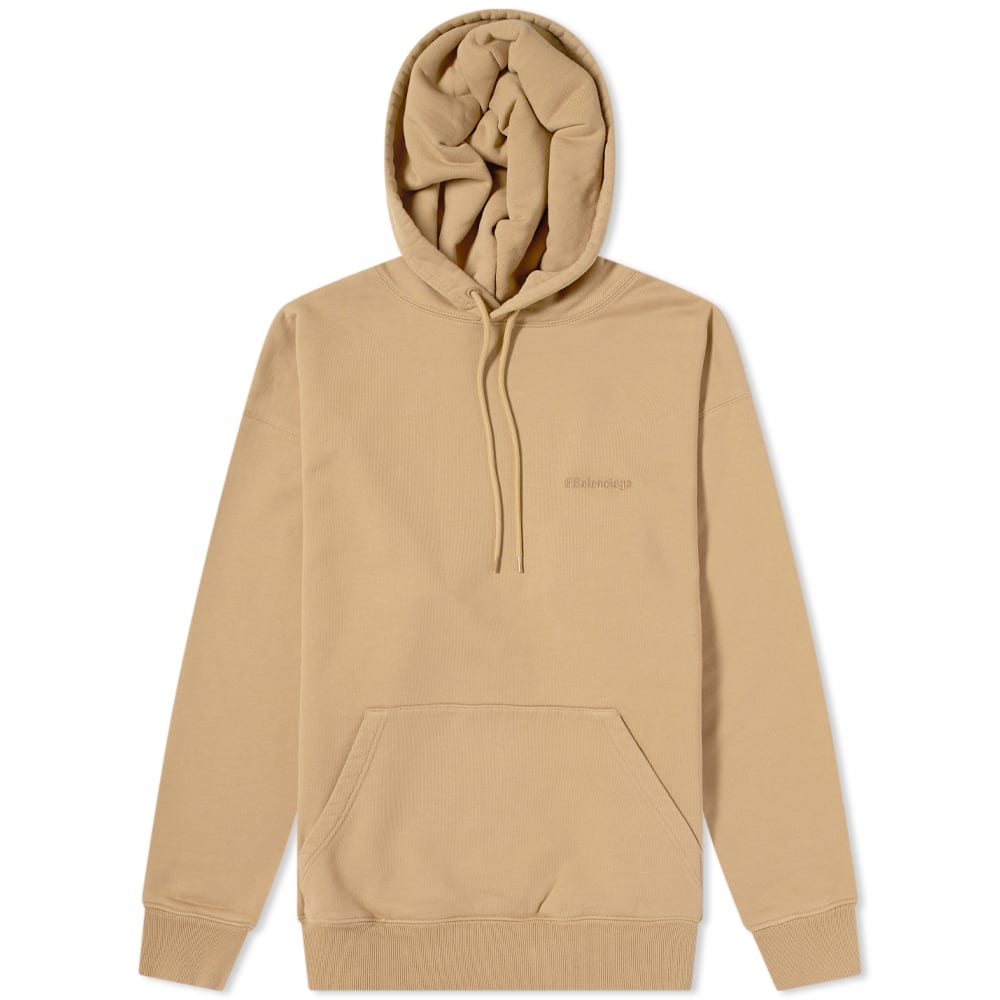 Суитчър Balenciaga Corp Logo Popover Hoody Бежово | 570811-TKVB5-9504, 0