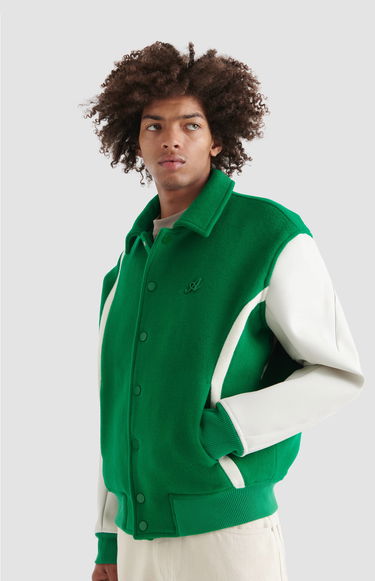 Яке AXEL ARIGATO Bay Varsity Jacket Зелено | A2183004, 5