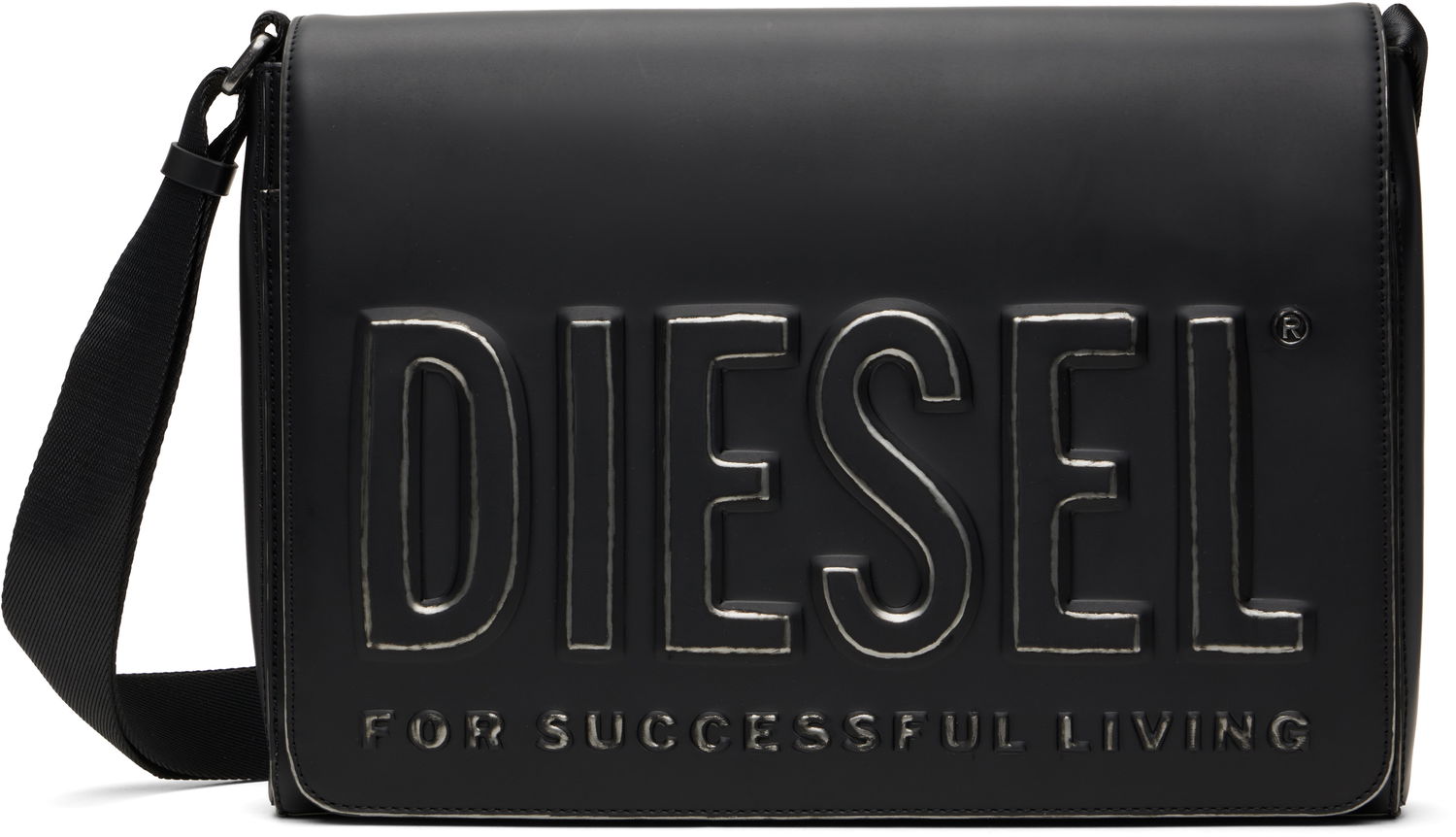 Чанта през рамо Diesel 3d S X Messenger Bag Черно | X10234-P8078-HA578, 0