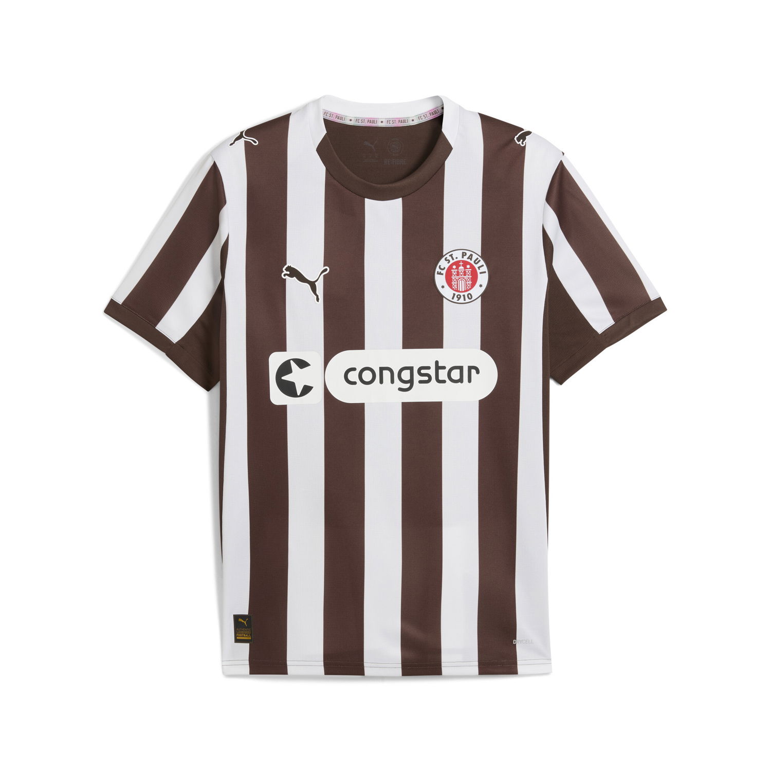 Фланелка Puma FC St. Pauli 25/26 Home Jersey Кафяво | 783063_01, 0