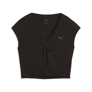 Съкратен топ Puma Cloudspun Twist Cropped Training T-Shirt Черно | 526697_01, 5