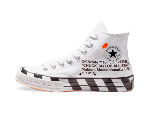 Кецове и обувки Converse Off-White x Chuck 70 Бяло | 163862C