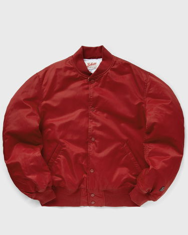 Яке бомбър Schott NYC Schott Sporting Bomber Jacket Червено | SPORTING-DARK-RED, 1