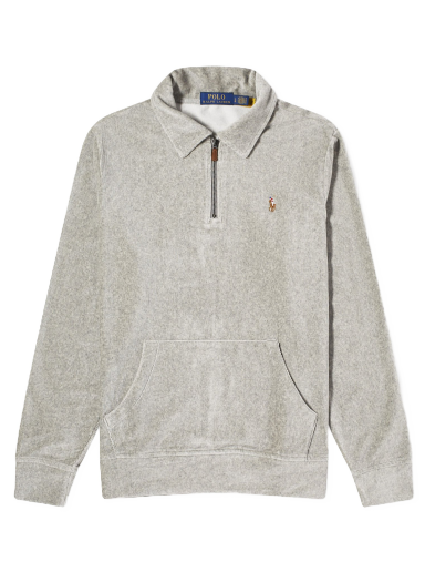 Пуловер Polo by Ralph Lauren Corduroy Quarter Zip Crewneck Бежово | 710877155007