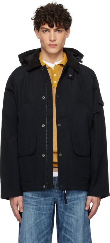 Парка Carhartt WIP Black Hooded Work Jacket Черно | I033871, 0