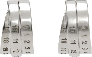 Обеци Maison Margiela MM6 Maison Margiela Numeric Earrings Металик | SM6VG0083 P6627, 0