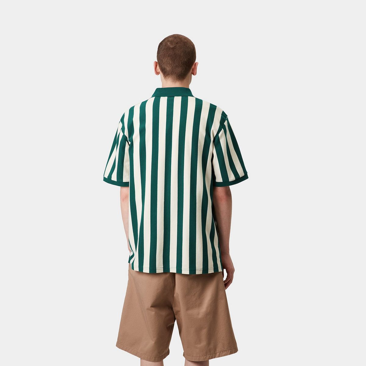 Поло тениска Carhartt WIP Carhartt WIP S/S Boynton Polo Shirt Зелено | I034567_13, 1