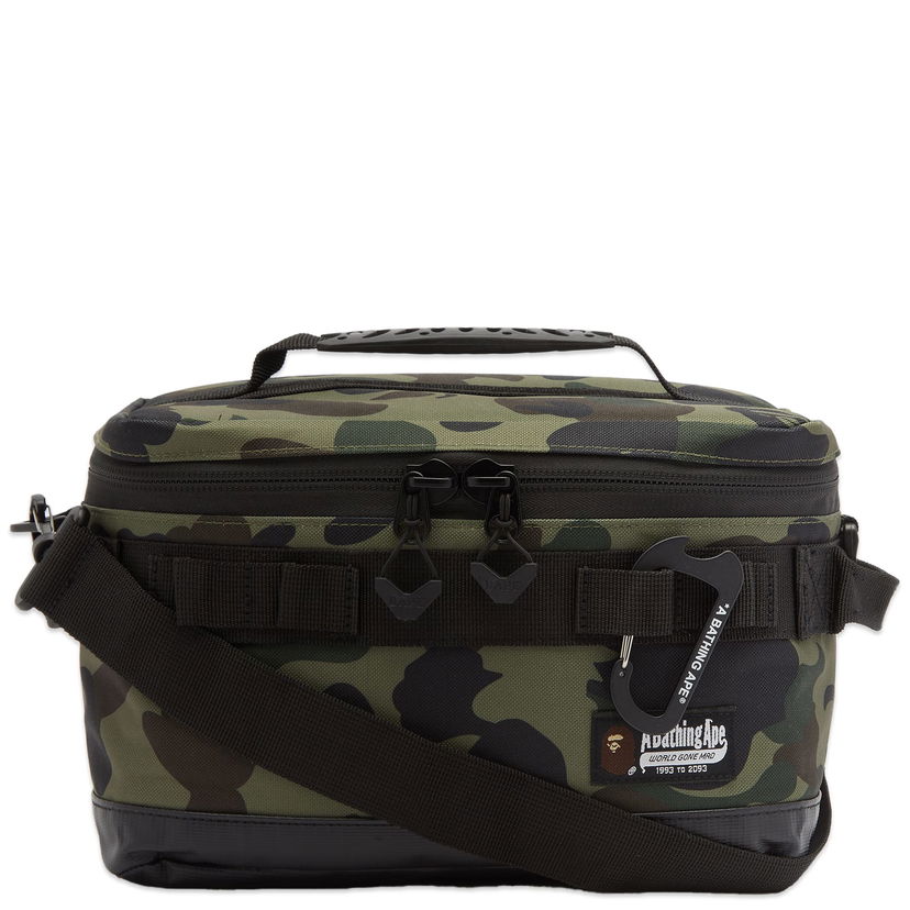 Джаджа BAPE A Bathing Ape Camo Small Soft Cooler Зелено | 001GDJ201038F-GRN