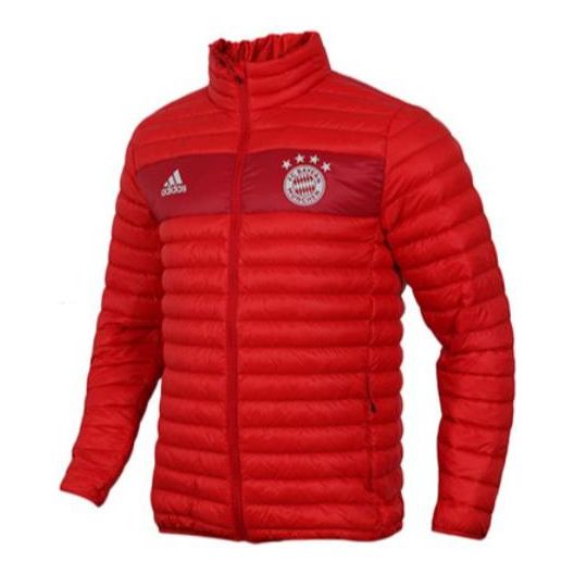 Пухо яке adidas Originals FC Bayern Munich Adidas Light Down Jacket Червено | CY6111, 0