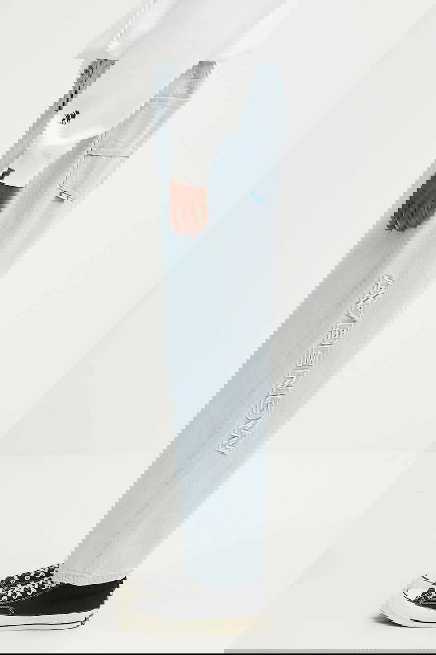 Дънки AAPE by A Bathing Ape Loose Fit Jeans AAPE Now Синьо | AAPPTMB623XAN, 1