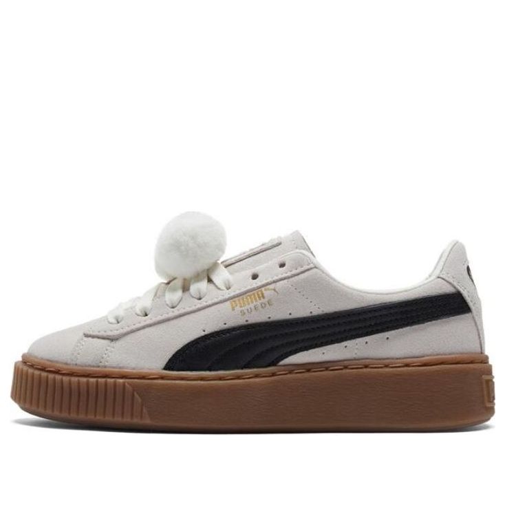 Кецове и обувки Puma Suede Platform Бежово | 391902-01