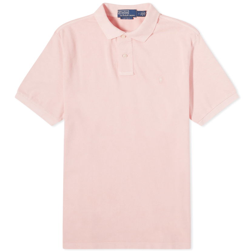 Поло тениска Polo by Ralph Lauren Mineral Dyed Polo Shirt Розово | 710910898001