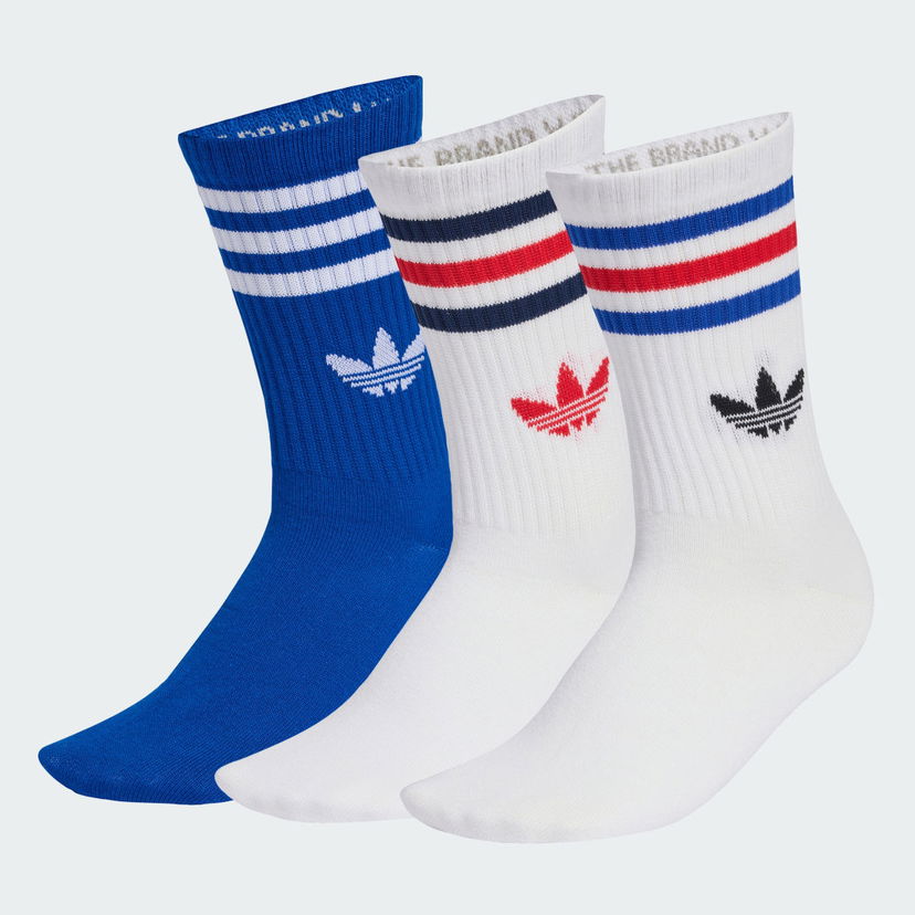 Чорапи adidas Performance 3-Stripes Crew Socks 3-Pack Многоцветен | KD8252
