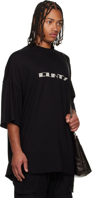 Тениска Rick Owens DRKSHDW Concordians Tommy Oversized Graphic T-shirt Черно | DU02E7259 RNEP2, 1