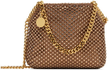 Дамска чанта Stella McCartney Stella McCartney Falabella Mini Chain Bag Кафяво | 700109WP0329, 0