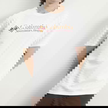 Тениска Columbia CSC Basic Logo T-Shirt, Size Small Бяло | 1680053-114, 5