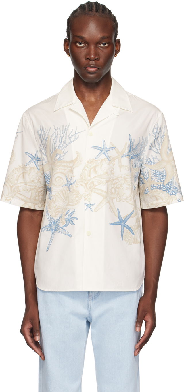 White Barocco Sea Shirt