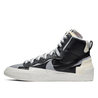 Кецове и обувки Nike sacai x Blazer Mid "Black Grey" Черно | BV0072-002, 3