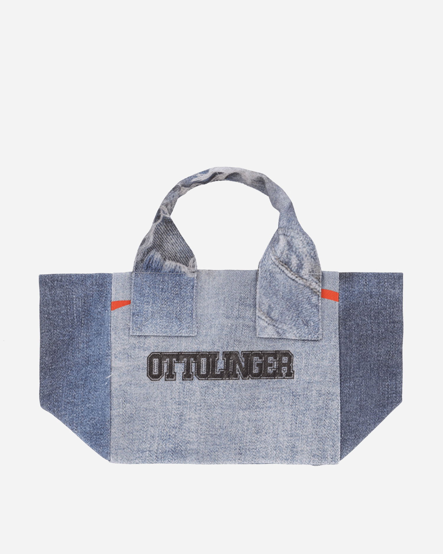 Голяма пазарска чанта Ottolinger Mini Denim Tote Bag Синьо | 128-900528-01 PRI, 0