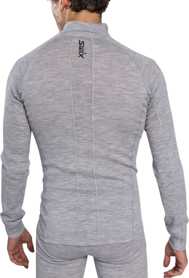 Пуловер SWIX Swix RaceX Merino Half Zip Top Сиво | 10120-23-10107, 2