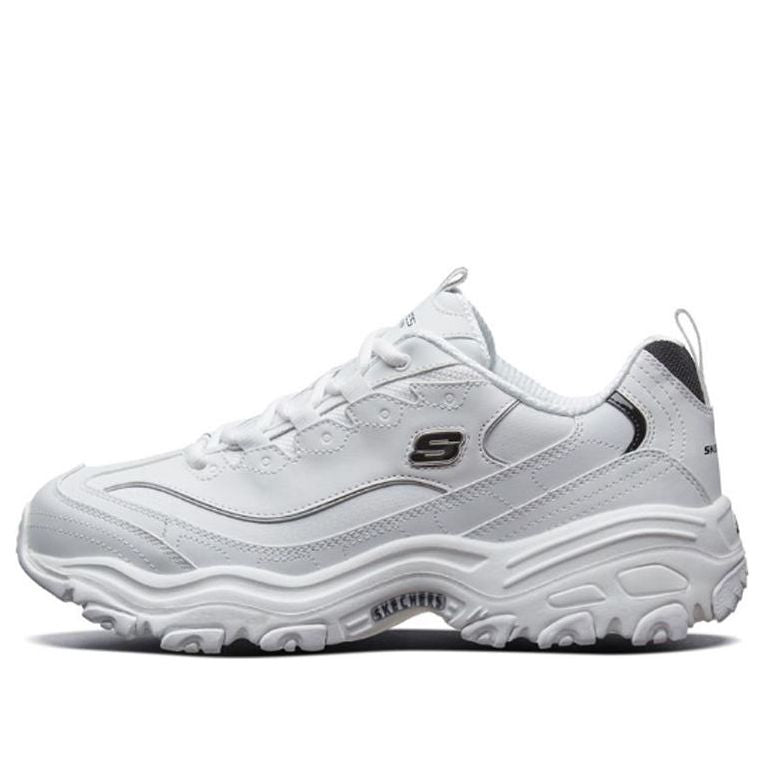 Кецове и обувки Skechers D'Lites 10 Бяло | 52676-WBK
