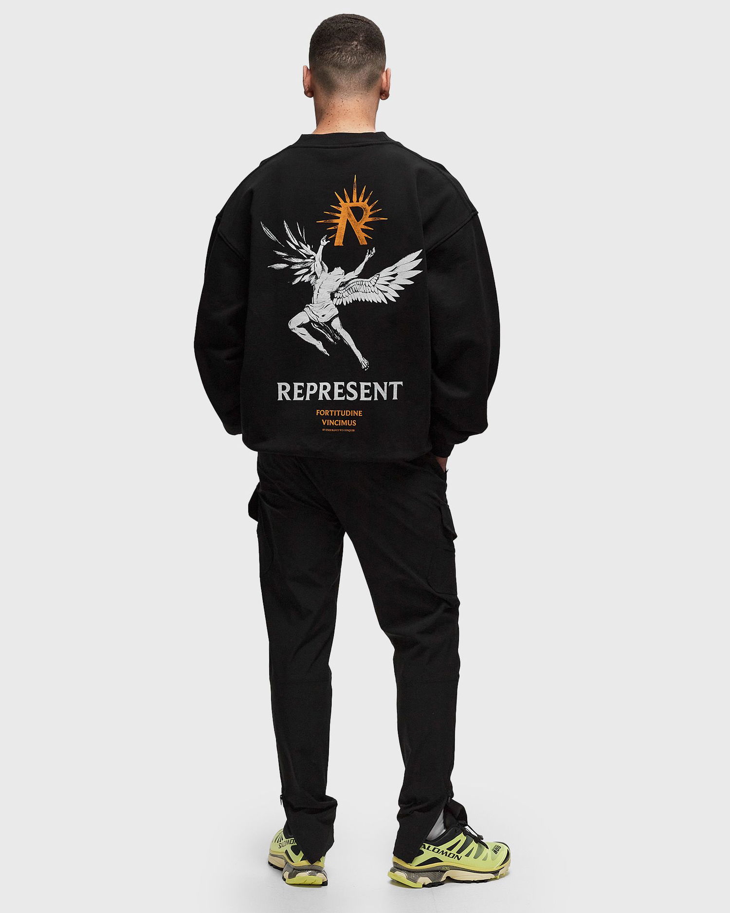 Пуловер Represent Clo Represent ICARUS SWEATER Черно | MLM469-01, 1