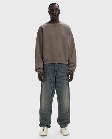 Пуловер ERL ERL Script Crewneck Sweater Кафяво | ERL11T021-1, 2