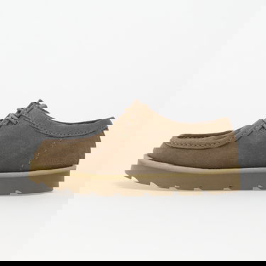 Кецове и обувки Clarks Meare Walla Smoke Grey Suede Бежово | 261828417, 0