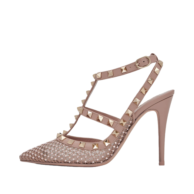 Garavani Pink Rockstud Mesh