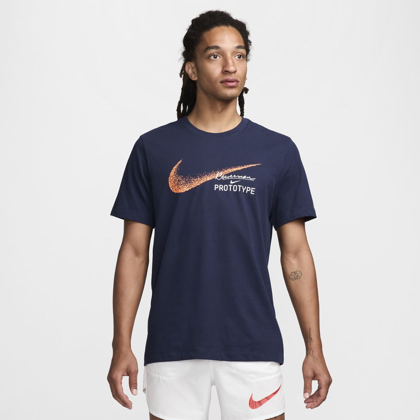 Тениска Nike Dri-FIT Tee Тъмно синьо | HM8291-451